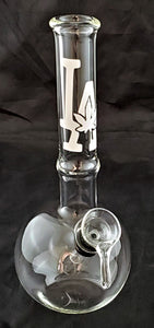 8" ECONOMICAL GLASS WATER PIPE.  GBUB-1