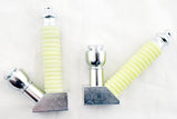 3.5" METAL STANDING SMOKING PIPE. GLOW IN THE DARK.  MP-23