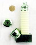 3" METAL STANDING SMOKING PIPE. GLOW IN THE DARK. COLOR OPTIONS.  MP-25