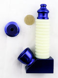 3" METAL STANDING SMOKING PIPE. GLOW IN THE DARK. COLOR OPTIONS.  MP-25