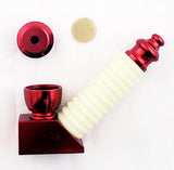 3" METAL STANDING SMOKING PIPE. GLOW IN THE DARK. COLOR OPTIONS.  MP-25