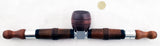 8.5" METAL AND WOOD BUDDY PIPE.  MP-7