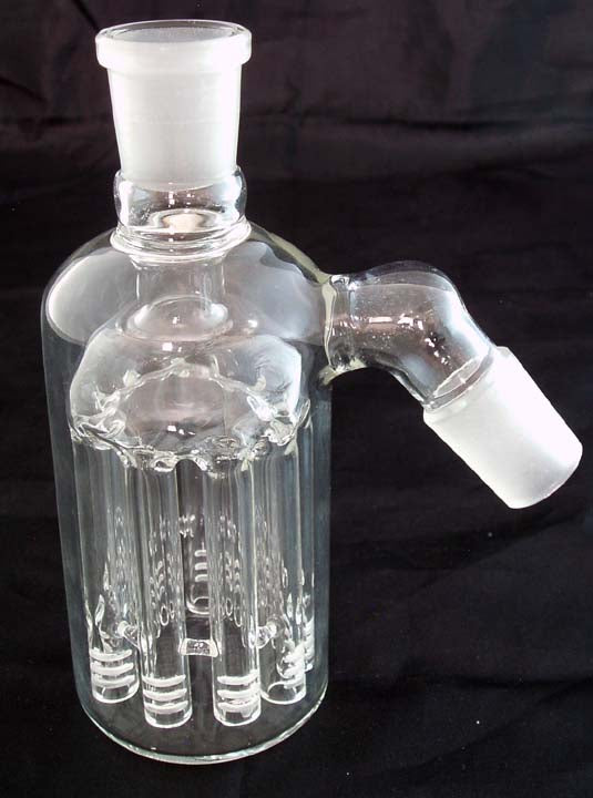 19mil GLASS ASHCATCHER WITH ELEVEN ARM TREE DIFFUSER.  ASH-31B