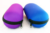 9" X 3.5" CLAMSHELL MICROPHONE STYLE CASE. ZIP UP.  BAG-5C