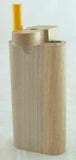 4" CLASSIC WALNUT WOOD DUGOUT WITH  CLEANER TOOL. DUG-41