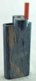 4"  CLASSIC STYLE BLACK WOOD DUGOUT WITH  ONE HITTER. DUG-9