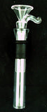HIGH QUALITY 15MIL OUTSIDE X 12.5MIL INSIDE. OVERSIZE CLEAR GLASS DOWNSTEM SLEEVE. includes rubber TOP HAT grommet. FSLV-5