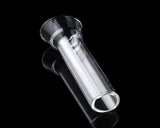 REPLACEMENT CLEAR GLASS DOWNSTEM SLEEVE. STANDARD SIZE 12mil OUTSIDE X 9.5mil INSIDE.  MEDIUM. includes rubber donut grommet. FSLV-1M