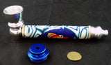 4" METAL PIPE WITH FIMO BODY, COVER AND SCREEN.  MP-11