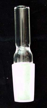 14mil or 19mil MALE GLASS ON GLASS VAPORIZER ADAPTOR.  VZADP-1